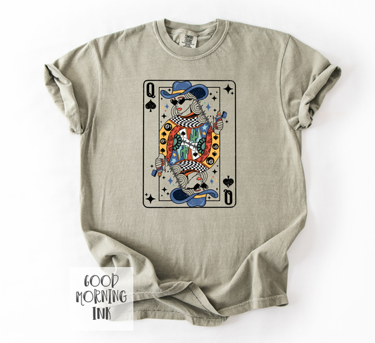 Queen of Spades Comfort Colors Graphic Tee
