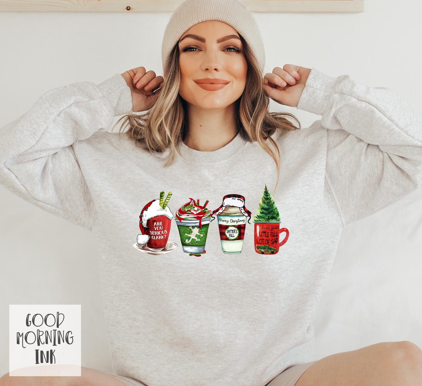 Christmas Vacation Coffee Clear Film COLOR