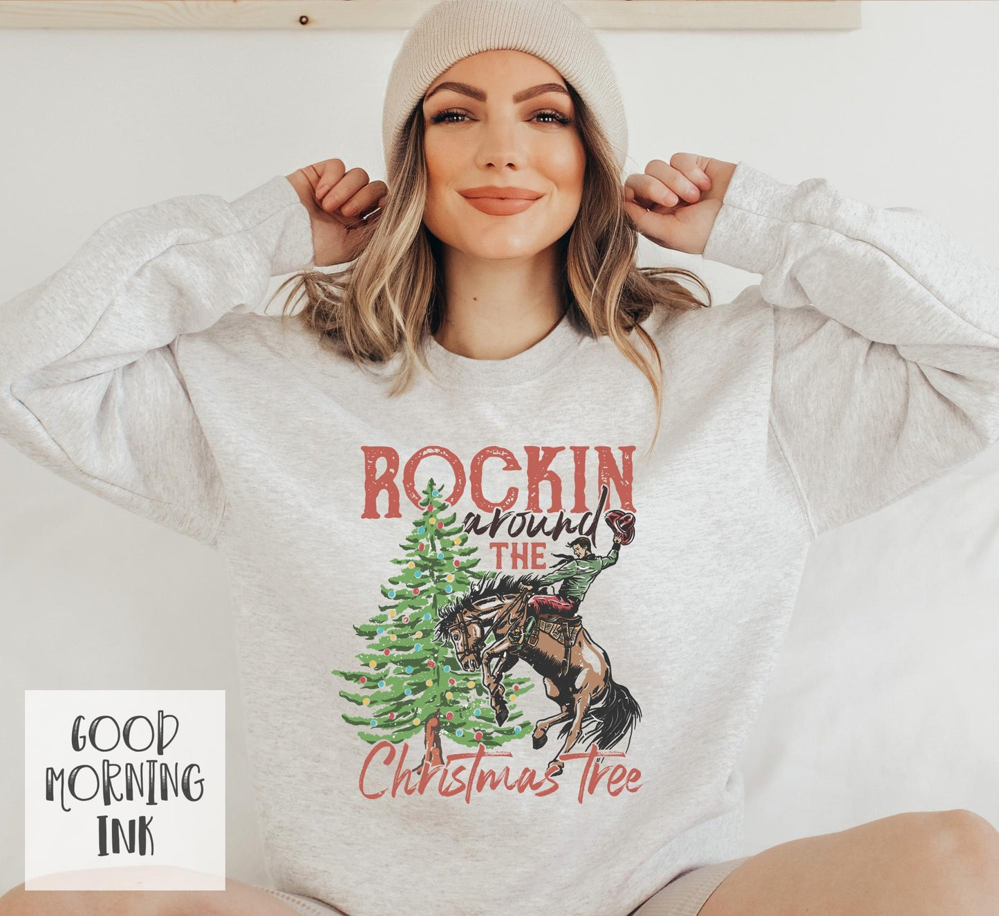 Rockin' Around the Christmas Tree Clear Film COLOR
