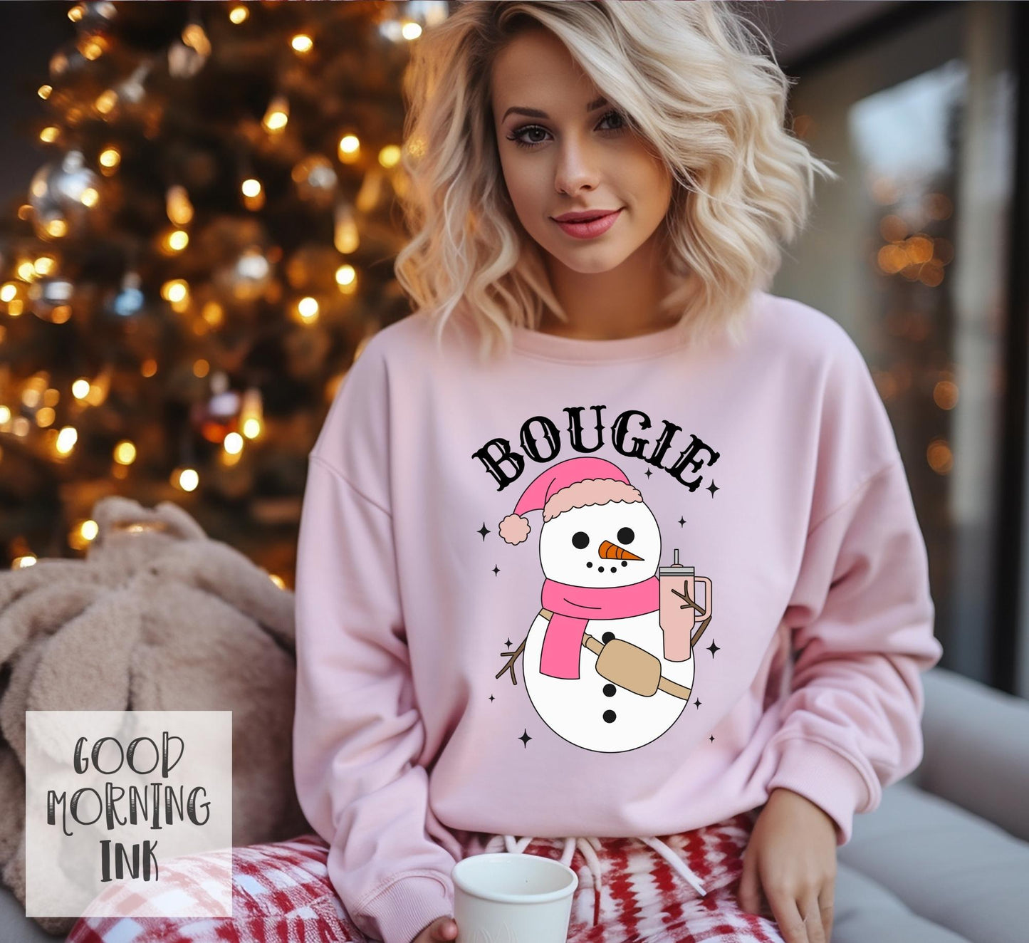 Bougie Snowman Clear Film COLOR