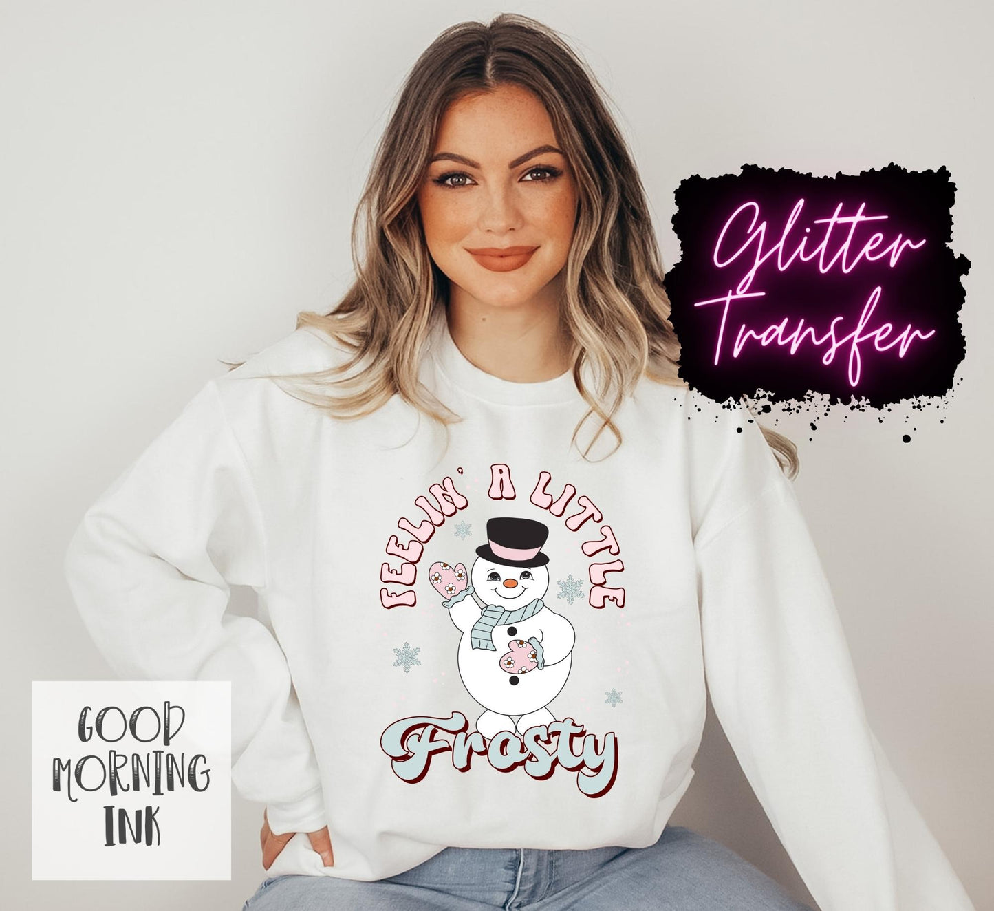 Feelin' a Little Frosty Clear Film *Glitter* COLOR