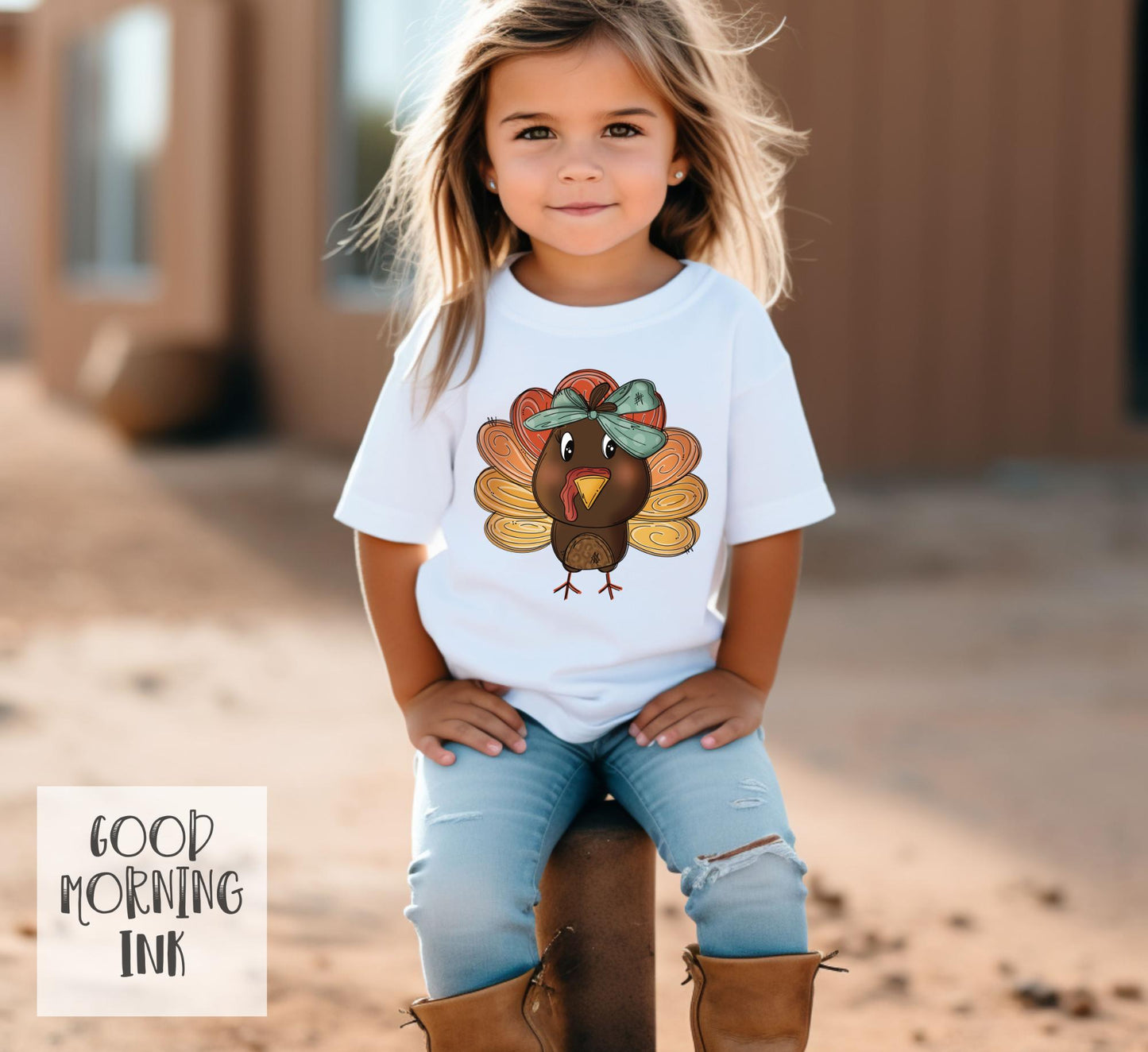 Girl Turkey (Toddler/ Youth) Clear Film COLOR