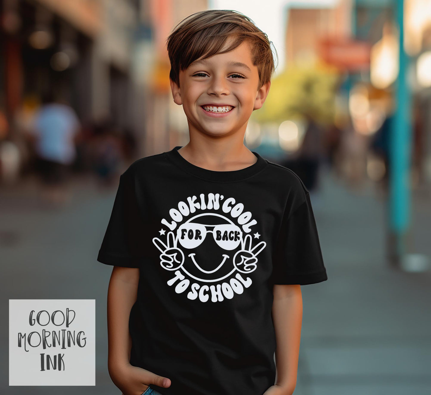 Lookin' Cool for Back to School (WHITE)