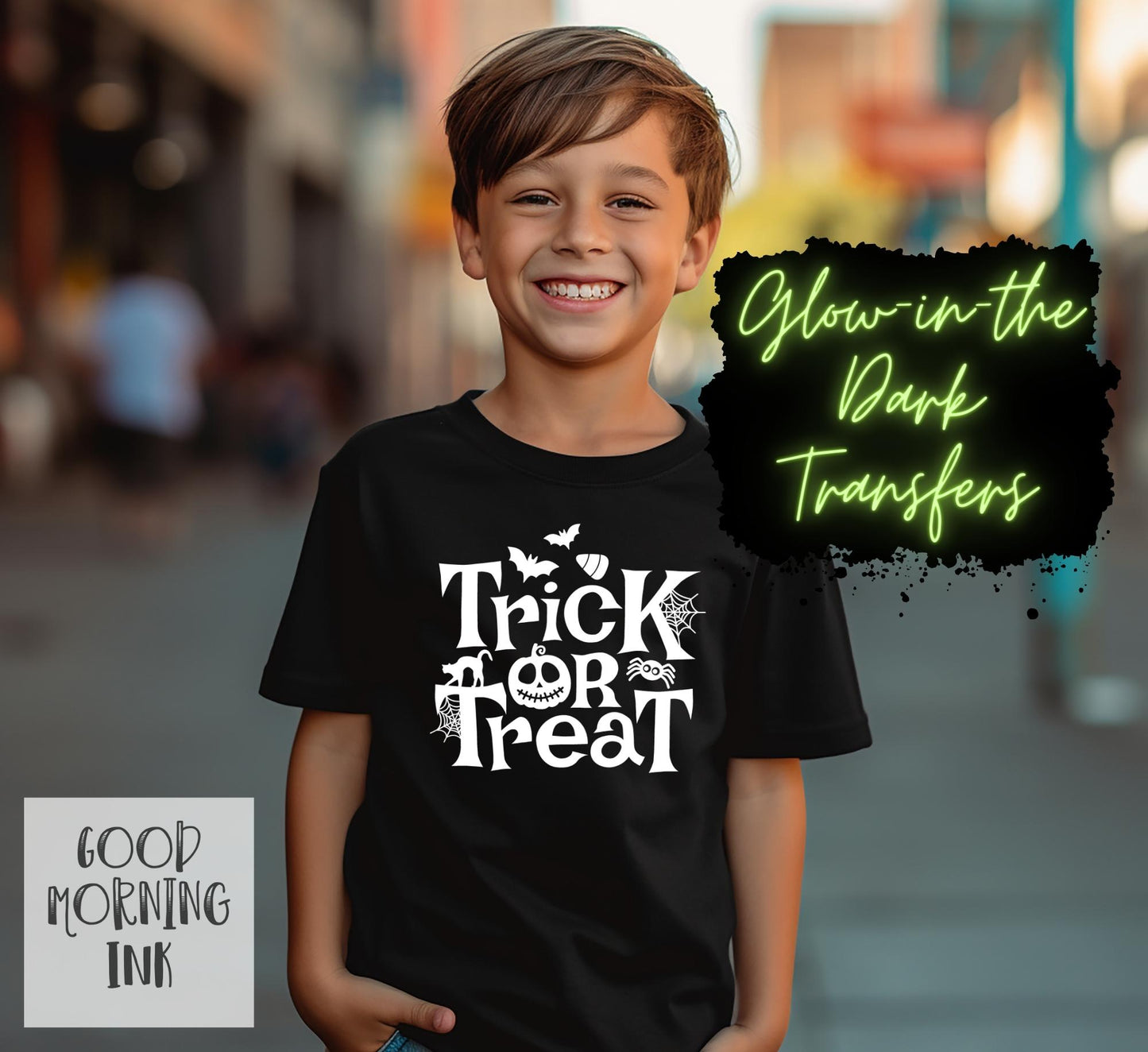 Trick or Treat GLOW-IN-THE-DARK (YOUTH SIZE)