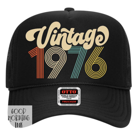 Vintage 1966 Trucker Hat
