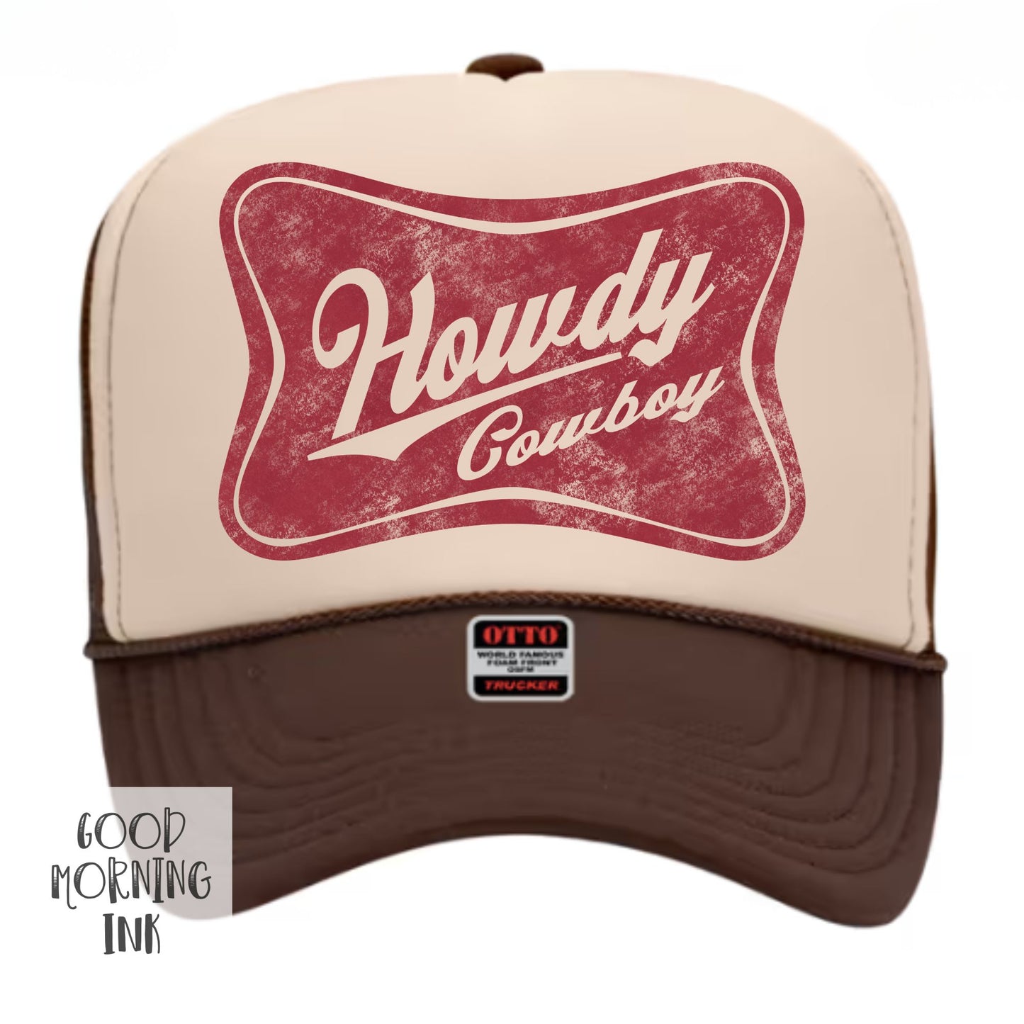 Howdy Cowboy Trucker Hat