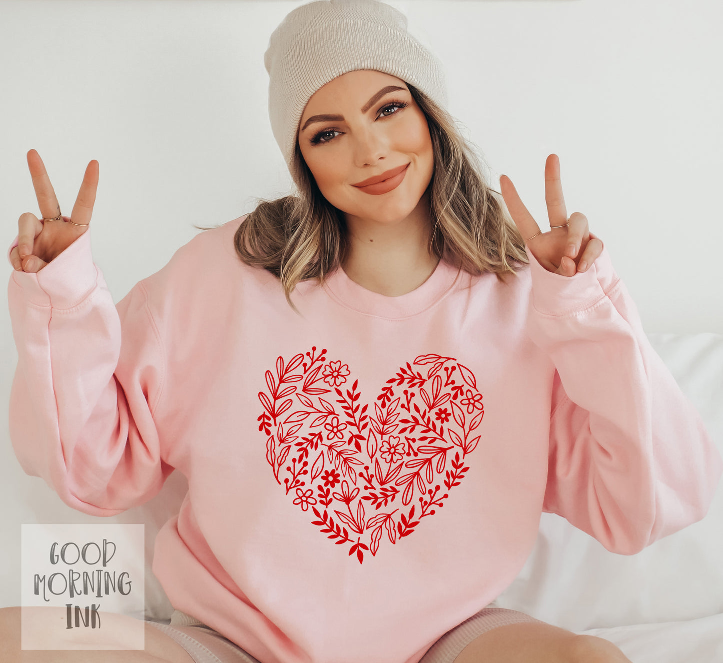 Floral Heart (RED)