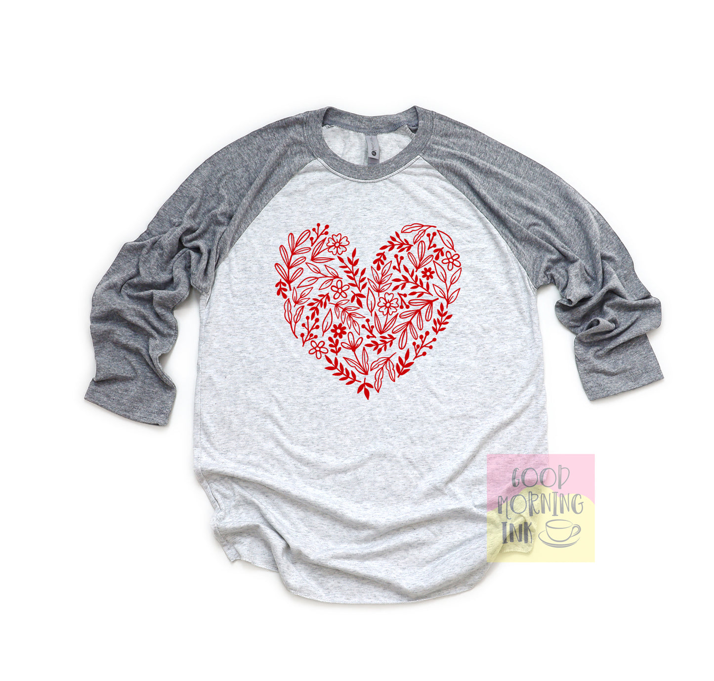 Floral Heart (RED)