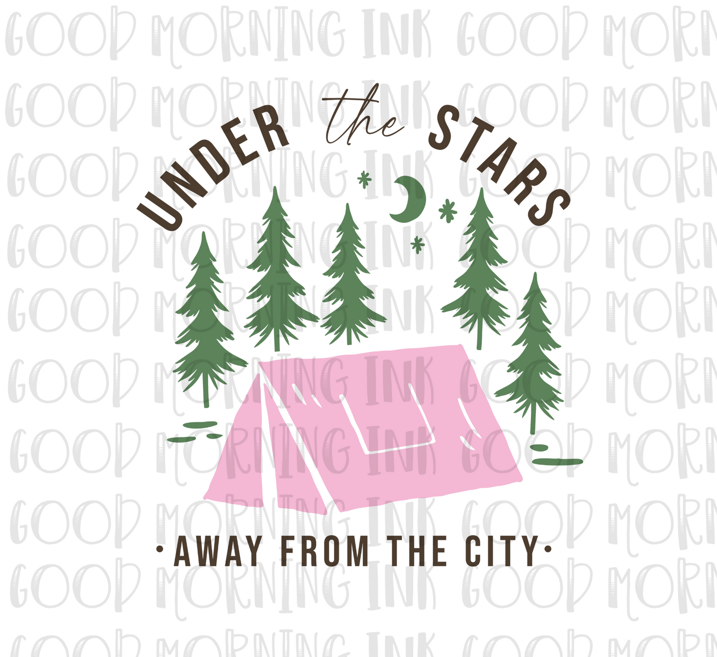 Sublimation Print - Under the Stars Away from the City