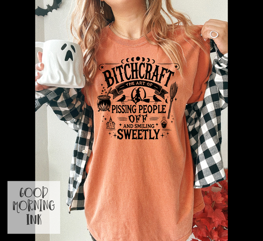 Bitchcraft Screen Print Transfer (BLACK)