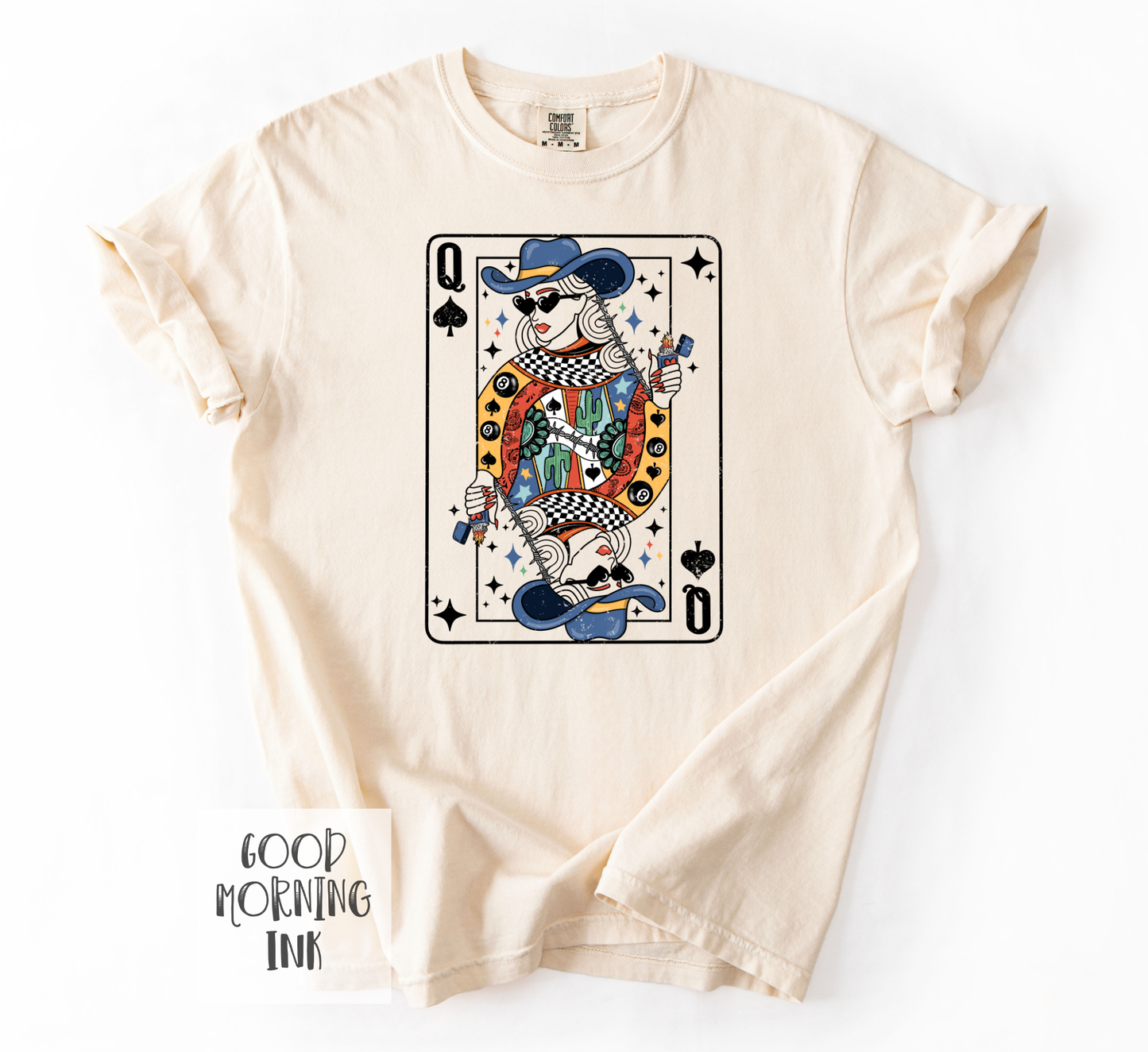 Queen of Spades Comfort Colors Graphic Tee
