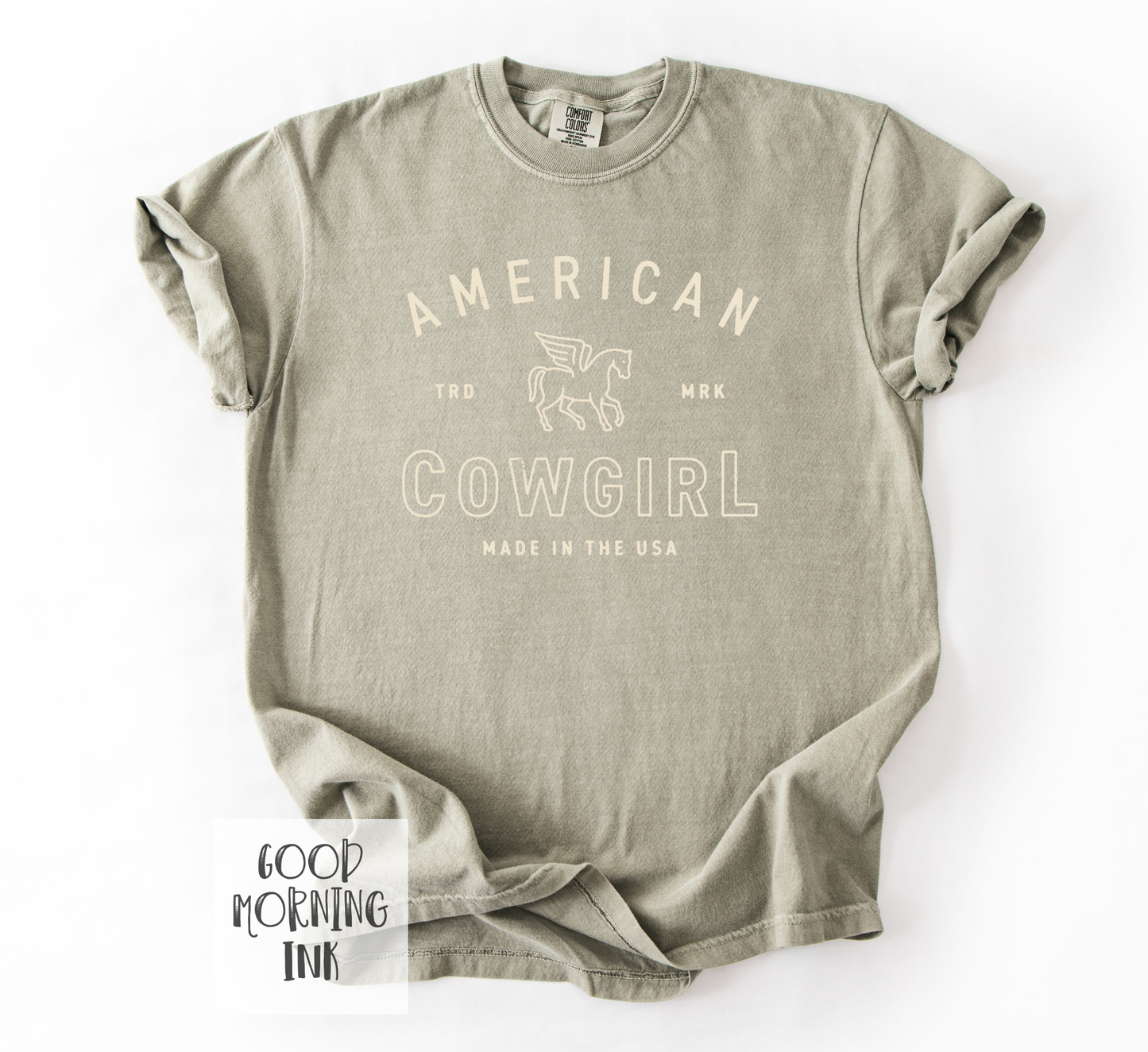 American Cowgirl Comfort Colors Graphic Tee | FREE Shipping!
