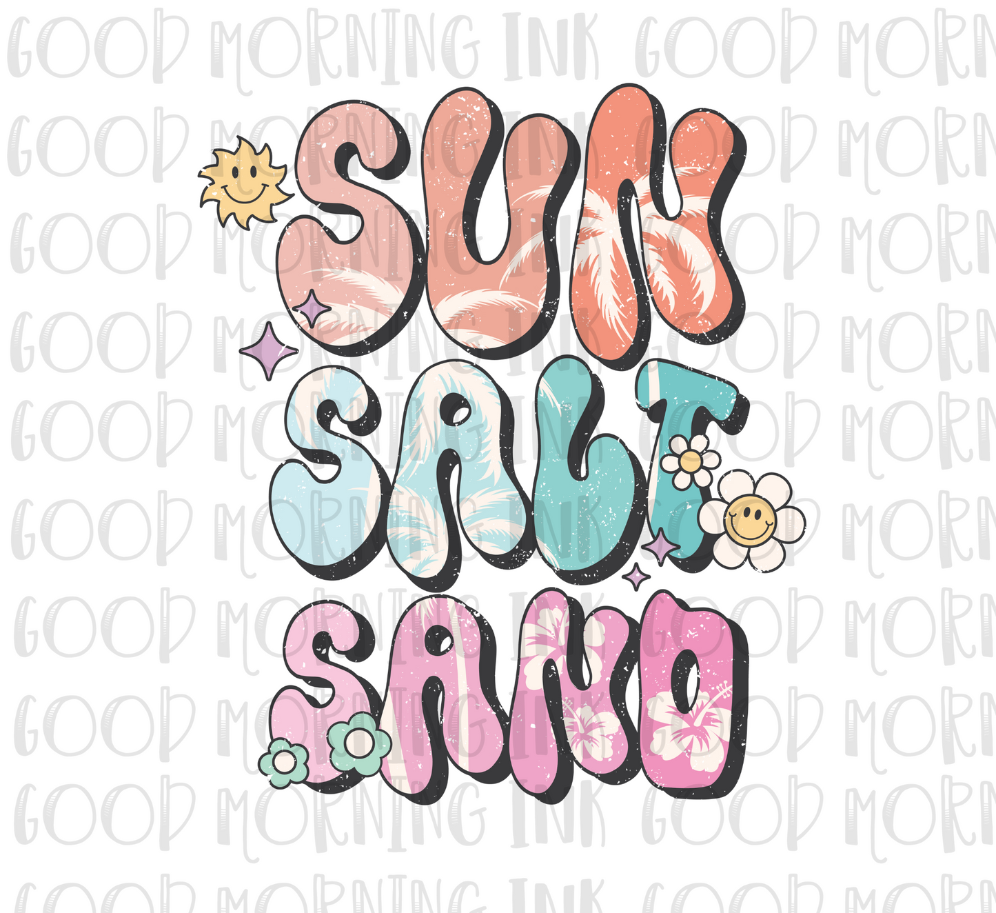 Sublimation Print - Sun Salt Sand