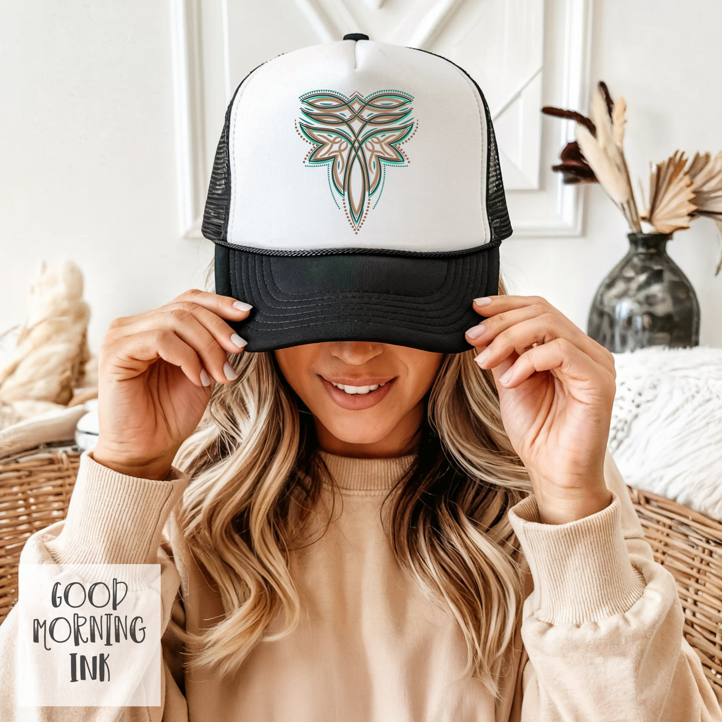 Boot Stitch Trucker Hat | FREE Shipping!