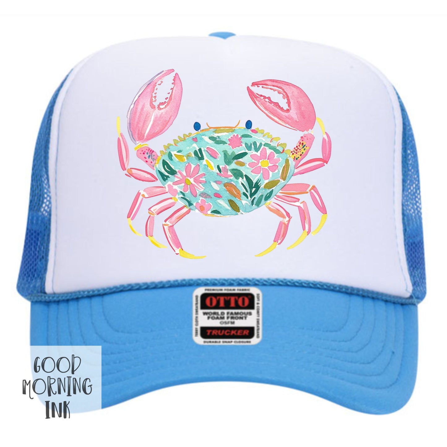Preppy Crab Trucker Hat