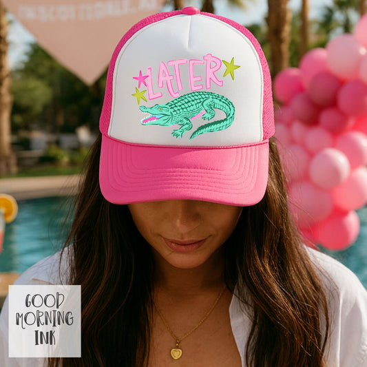 Later Gator Trucker Hat